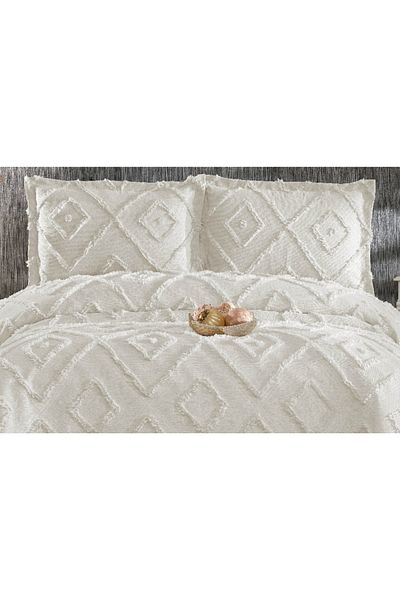 Sivalde Harmony Cream Double Chenille Pique Set