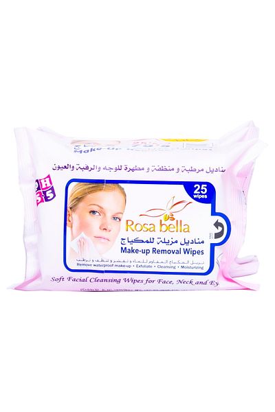 Generic Rosa Bella Makeup Removal Wipes 3 x 25 pcs
