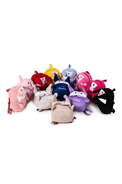 İnciAkfırat Comfortable Backpack with Plush Toy Figure