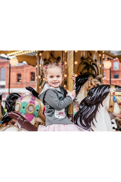 Makoma Bluza hanorac - Colectia Roses Khaki