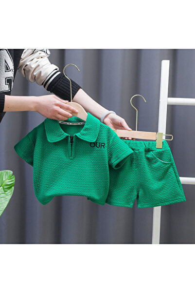 Superbaby Πράσινο κοστούμι για παιδιά - OUR