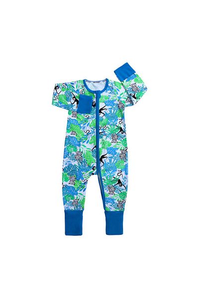 Superbaby Salopeta pentru bebelusi - Little jungle