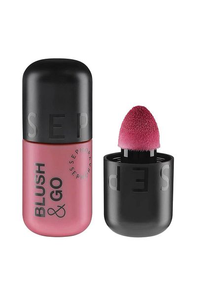 SEPHORA COLLECTION Blush and Go Liquid Blush with a Matte Finish (7ml) 01 On Point
