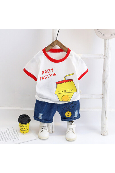Superbaby Costum pentru baietei - Baby tasty