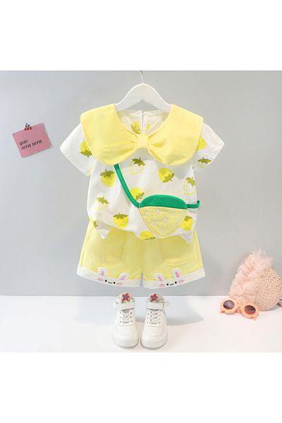 Superbaby Costumas de vara pentru fetite - Capusnele