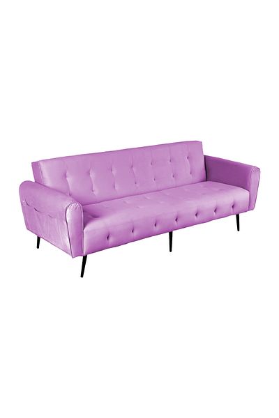 BACK COMFORT SleepEase | 2 In 1 Sofabed Velvet Upholstered