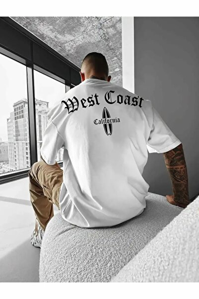 ship master Tricou pentru bărbați Gothic Letter & Surfboard cu imprimeu - Con...