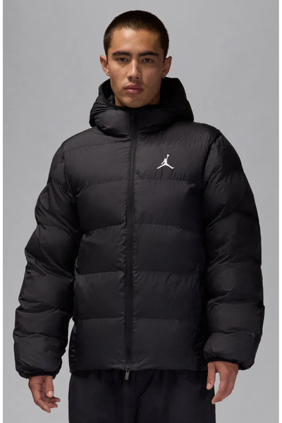 Nike M J Brk Puffer Erkek Siyah Ceket