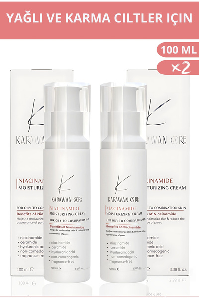Karawan care Niacinamide -krem | Nemlendirici | Karma- Yağlı Ciltler Için |ay...