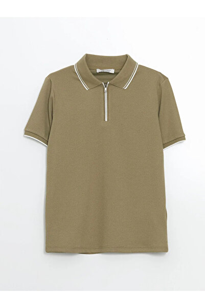 LC Waikiki LCW Vision kaki polo majica za dečake Teksturirano