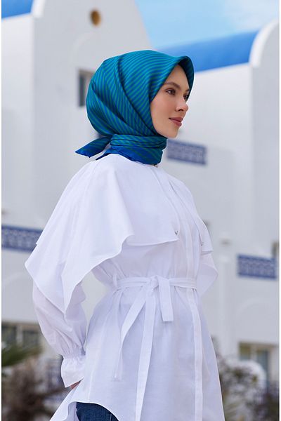 Belli Sezonul de vară 2025 100% eșarfă de mătase Sura 4115D 81