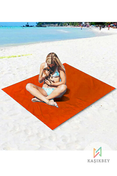 Nurnivus Beach Cover Plaj Piknik örtüsü Katlanır Kamp Gölgelik Güneşlik  Tente  Çadır Piknik Örtüsü 150x150cm