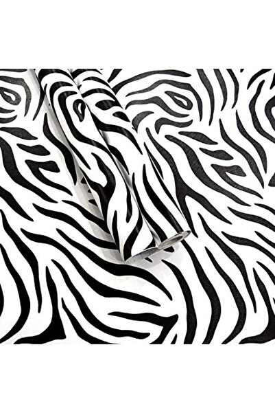 d-c-fix 276-0237 Folie adezivă cu model zebră alb-negru (45 cm x 2 m)