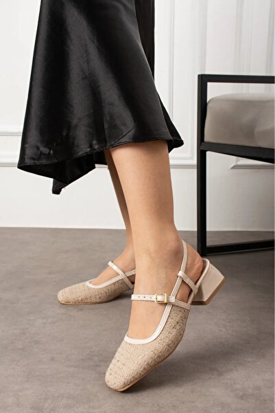 İnciAkfırat Shoes with Heels That Provide Comfort and Elegance with Short Heels