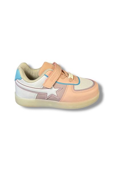 İdeal Conpax 82624Y Baby Girl - Children's Mesh Banded Very Comfortable Daily Walking Running Sports Shoes