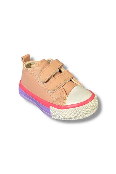 İdeal Momy L106 Unisex Baby Girl Boy Very Comfortable Banded Faux Leather High Quality Classic Sports Shoes