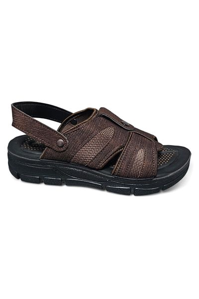 MİYA Polikamp Men's Non-Slip Comfortable Comfort Sole Orthopedic Summer Hospital Cook Outdoor Daily Sandals Slippers