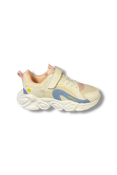 İdeal Cool Kelvin Girl's High Sole Mesh Very Comfortable Daily Running Walking Sports Shoes