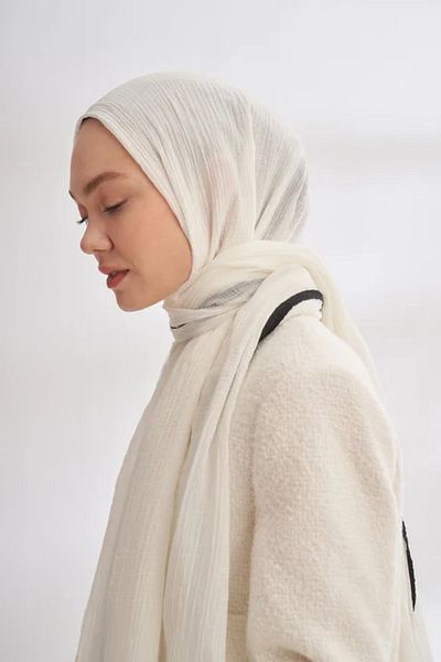ARMANDA Muslin Piping Shawl -90 X 200- 3352-01