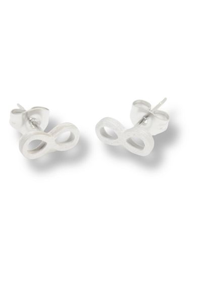 Waves And Pebbles Infinity Earrings