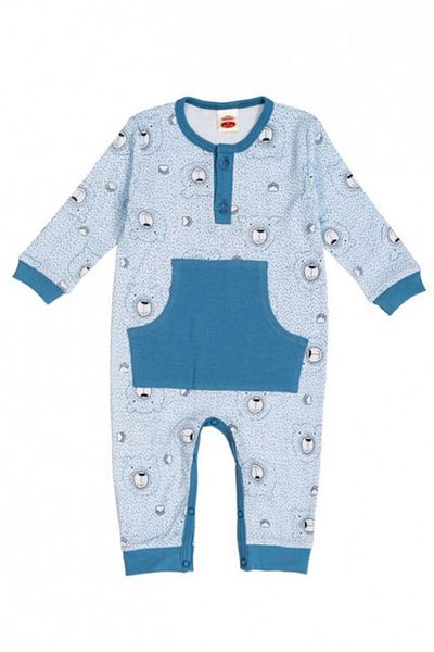 Superbaby Salopeta fara botosei - Colectia Teddy Smile