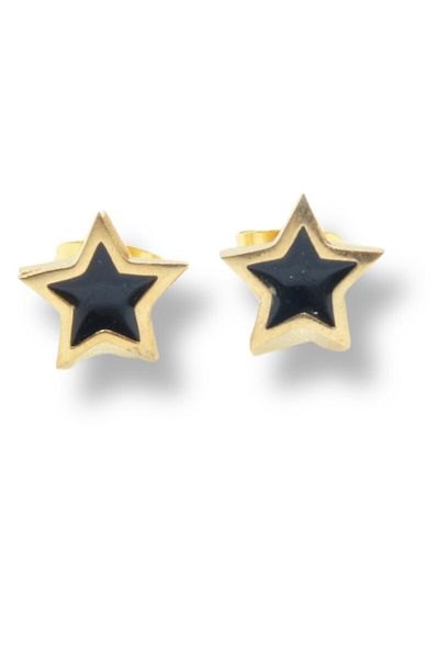 Waves And Pebbles Stars Earrings