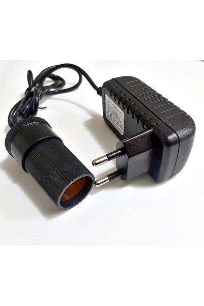Geseus Çakmak Adaptörü Araç Çakmaklık Çevirici Ev Tipi Çevirici 12W/1A/12V(Aç...