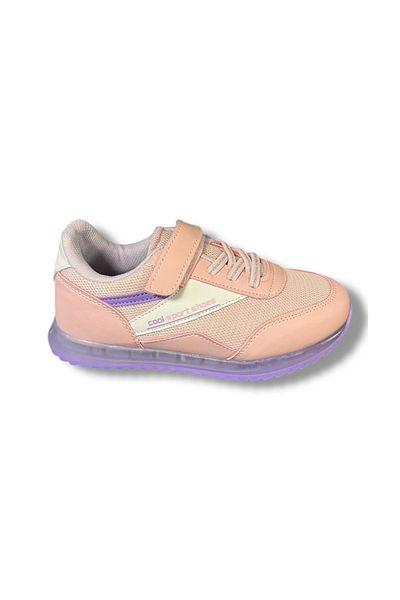 İdeal Cool Iron T-23 Girl's Mesh Banded Very Comfortable Daily Running Walking Sports Shoes
