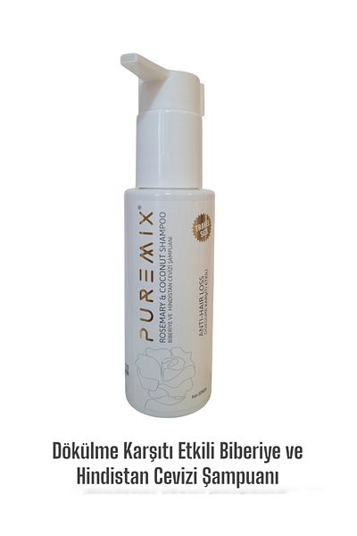 Puremix Anti-Hair Loss Rosemary and Coconut Shampoo Travel Size 100 ml