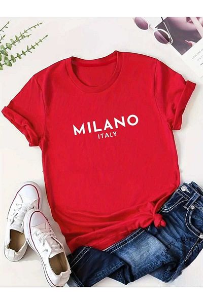 TekTarzz Unisex Milano Italy Print Design Tshirt