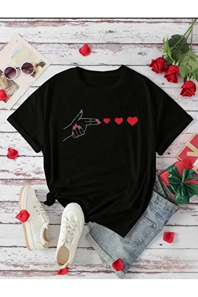 TekTarzz Unisex majica sa dizajnom srčanog otkucaja