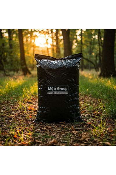 Mçb Group 20 Kg Cast Garbage Bag 80x110 Cm Heavy Duty Thick Garbage Bag Jumbo Size Black