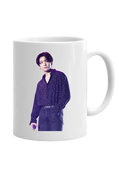 OEM Cană albă personalizată kpop bts jungkook, INOVATIX®. 330 ml