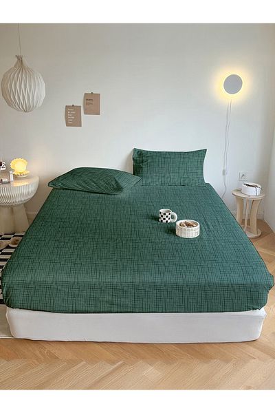 femmhome Basic Ranforce Bed Sheet Set Single/Double/Twin (90/100/120/160/180) Brush Colorful