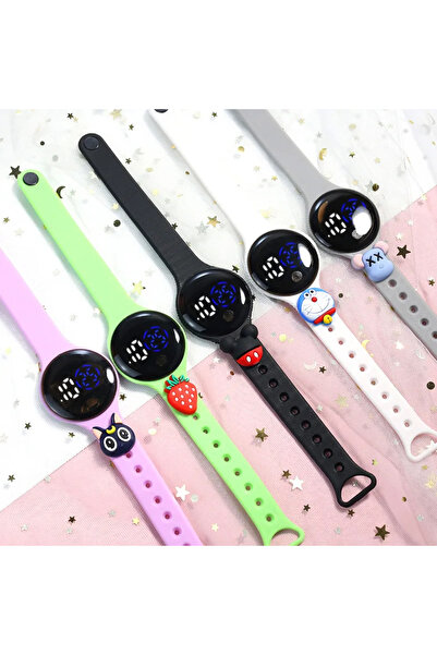 intermax 0-8 Yaş Cool Çocuk 3 Lü Set Güneş Gözlüğü, Gözlük Kabı Ve Dijital Çocuk Saati