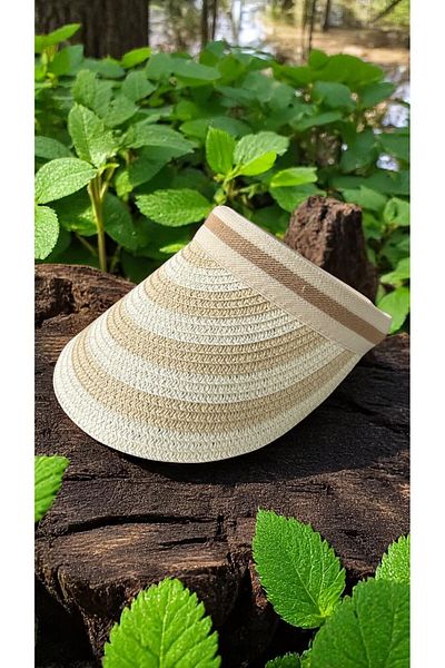 Deeplively Women's Straw Hat Summer Beach Hat Premium Quality - Visor Hat