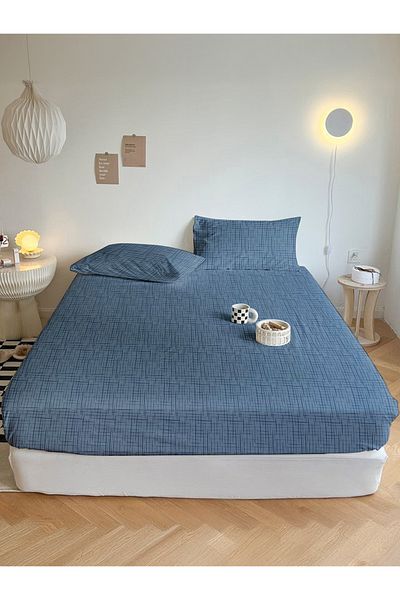 femmhome Basic Ranforce Bed Sheet Set Single/Double/Twin (90/100/120/160/180) Brush Colorful