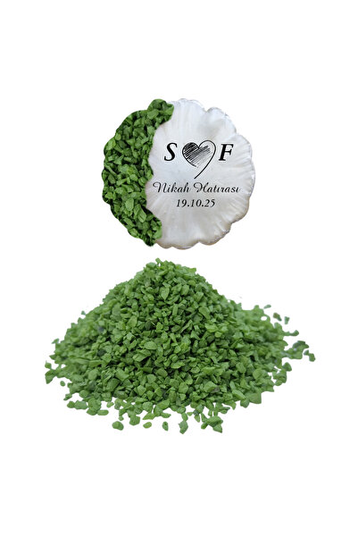 Getshopmini Epoksi Cam Kırığı Mat Fıstık Yeşili - 1KG
