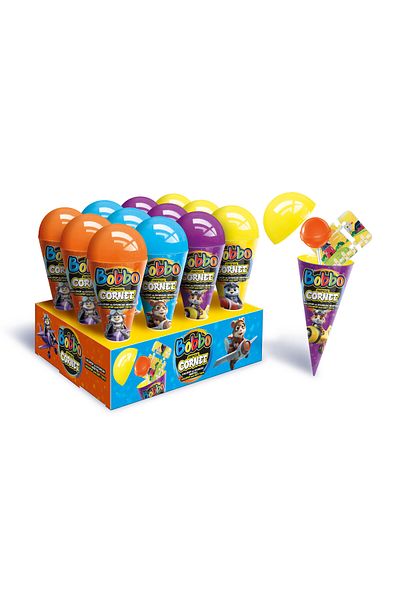 bobbo Surprise Cornet (10 Gr) 1 Piece