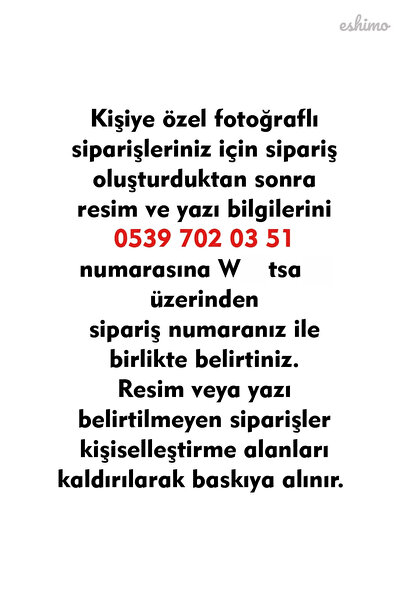 Eshimo 5 Adet Kişiye Özel Fotoğraflı 6x9 cm Buzdolabı Magneti
