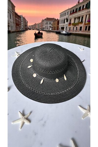 Deeplively Women's Straw Hat Summer Beach Hat Premium Quality - Foldable - Adjustable to Head