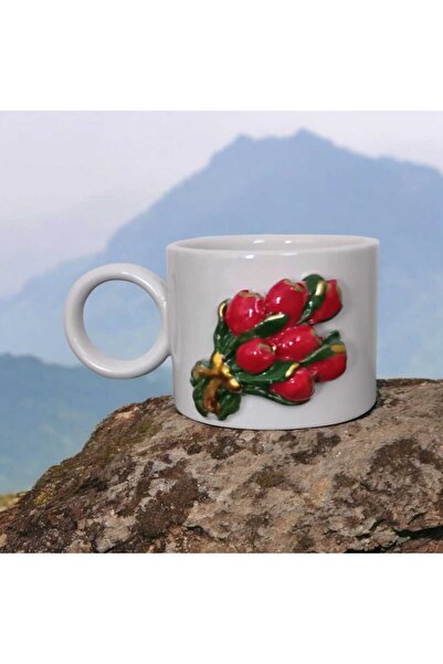 seda seramik Tulip Mug Glass Muq 200ml