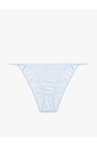 Koton New Season Viscose Brief Panties with Drawstrings on the Sides