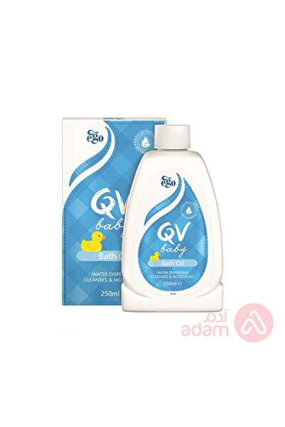 Qv زيت استحمام للأطفال 250 مل