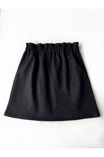 Viva Vogue Gabardine Fabric Children's Elastic Skirt