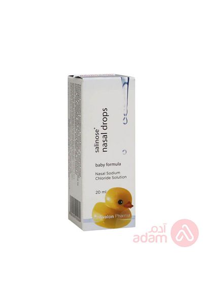 AVALON AV SALINOSE BABY NASAL DROPS 20ML