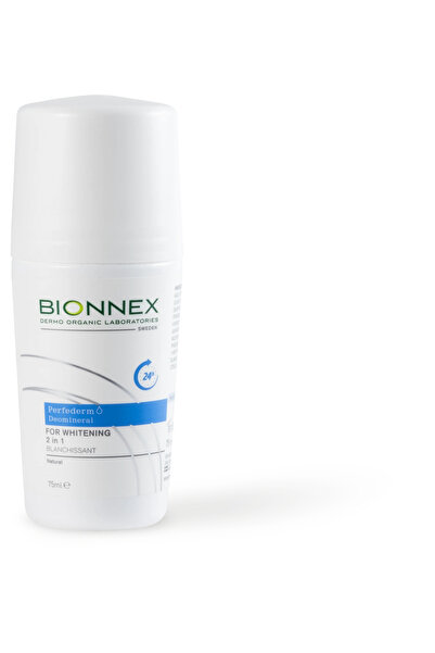 Bionnex بيرفيديرم رول مزيل عرق أبيض 2 في 1 75 م