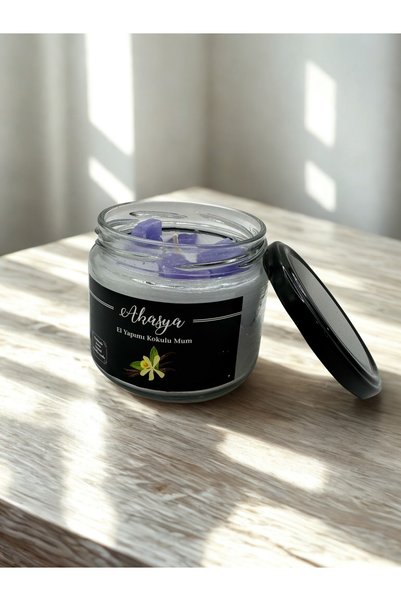 Verda Desing El Yapımı Mükemmel Akasya Kokulu Kavanoz Mum
