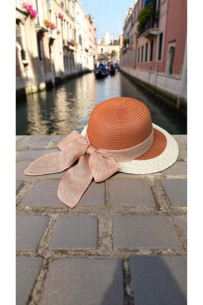 Deeplively Women's Straw Hat Summer Beach Hat Premium Quality - Foldable - Adjustable to Head