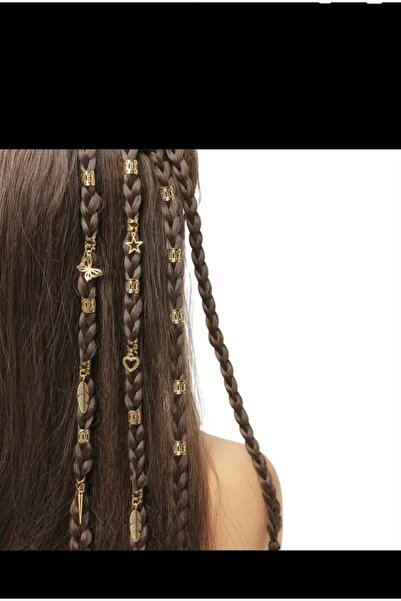 EMKSHOP 26 de bucăți inele de mărgele pentru împletitură de păr cu tematică i...